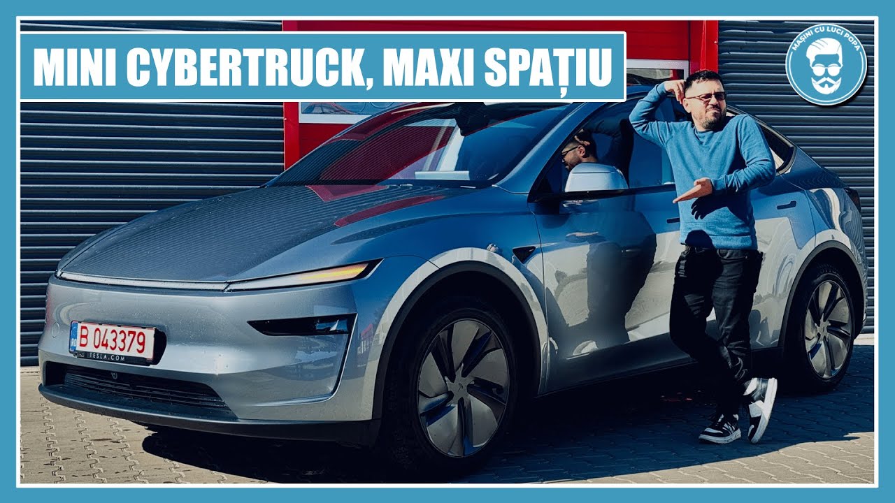 Mai NEMȚEASCĂ decât PASSAT-ul, MINI CYBERTRUCK-ul made in GERMANY, noua TESLA MODEL Y JUNIPER 2025
