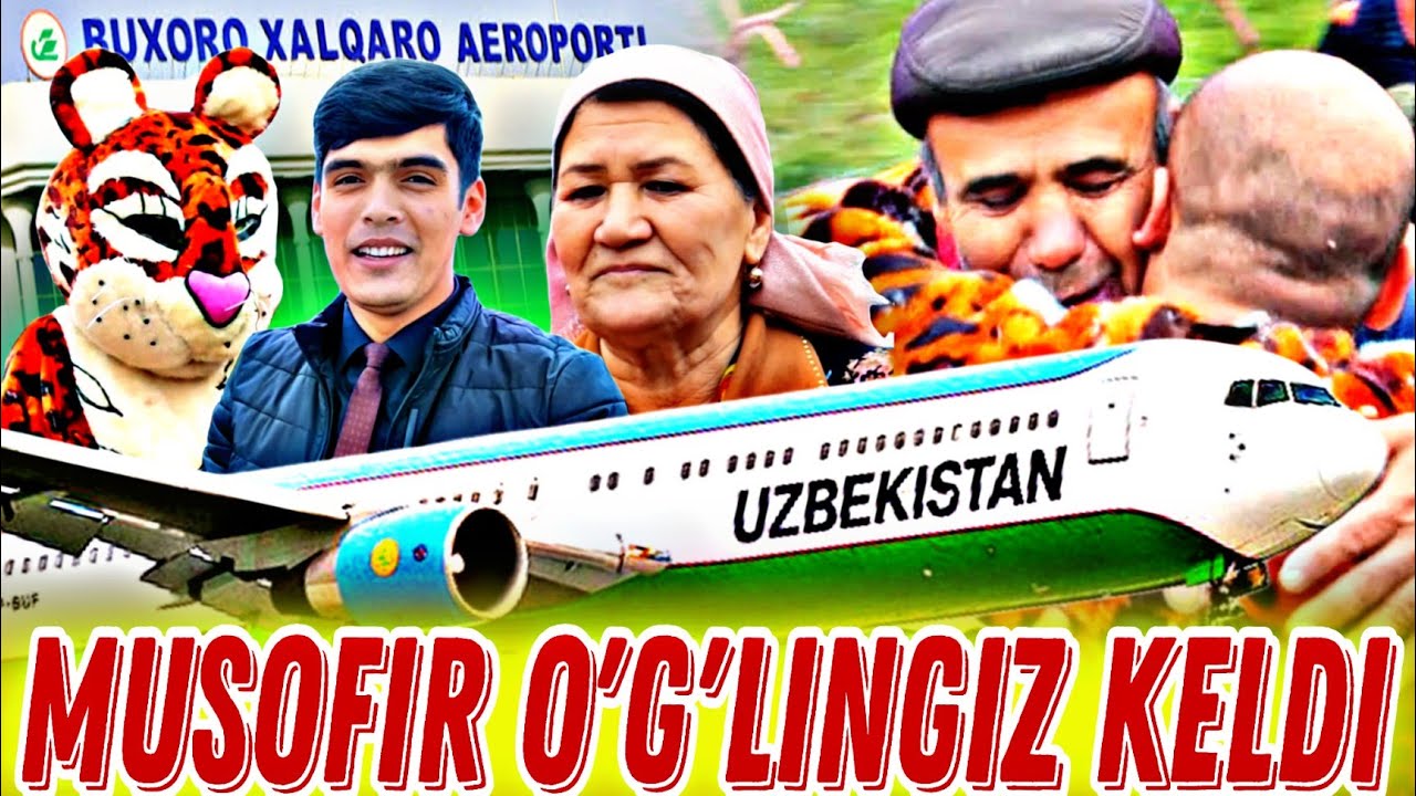 SYURPRIZ Musofir o'g'lingizni KUTIB OLING Davlatim OTAM, Jannatim ONAM // ☆Buxoro tabriklari