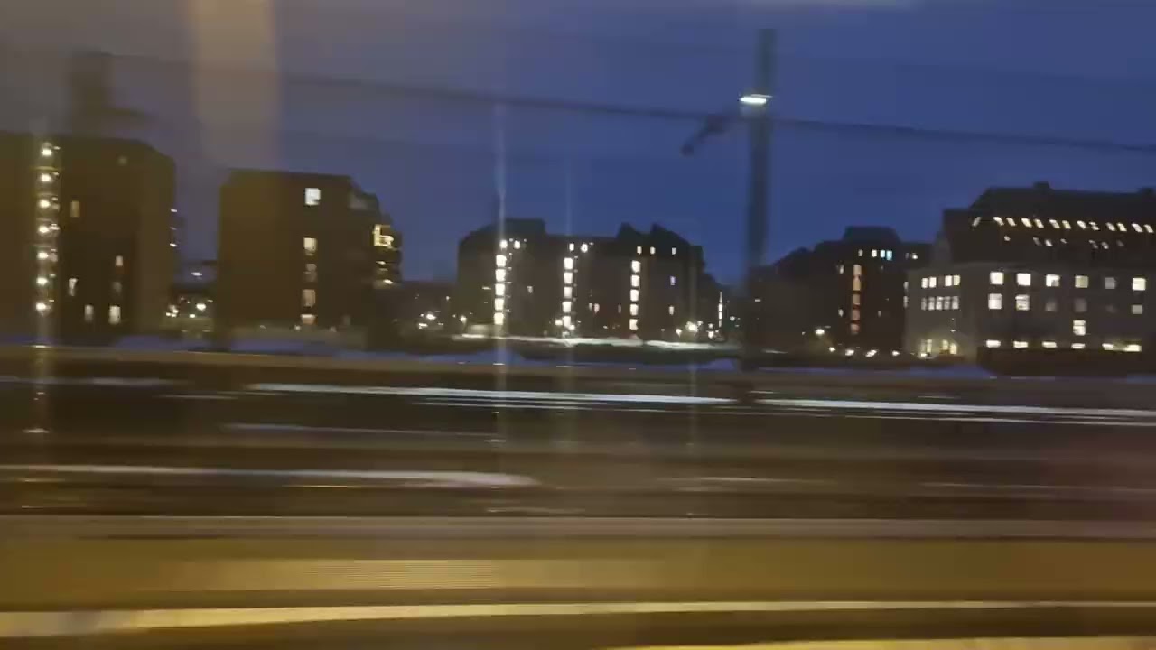 DSB Copenhagen Rødovre - Høje Taastrup TIMELAPSE #copenhagen #train #trip 
