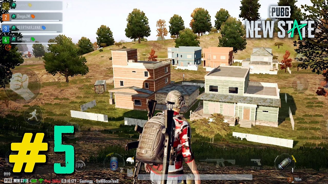 PUBG: NEW STATE #5 - Team Squad Top 1 Gameplay (Android/IOS)