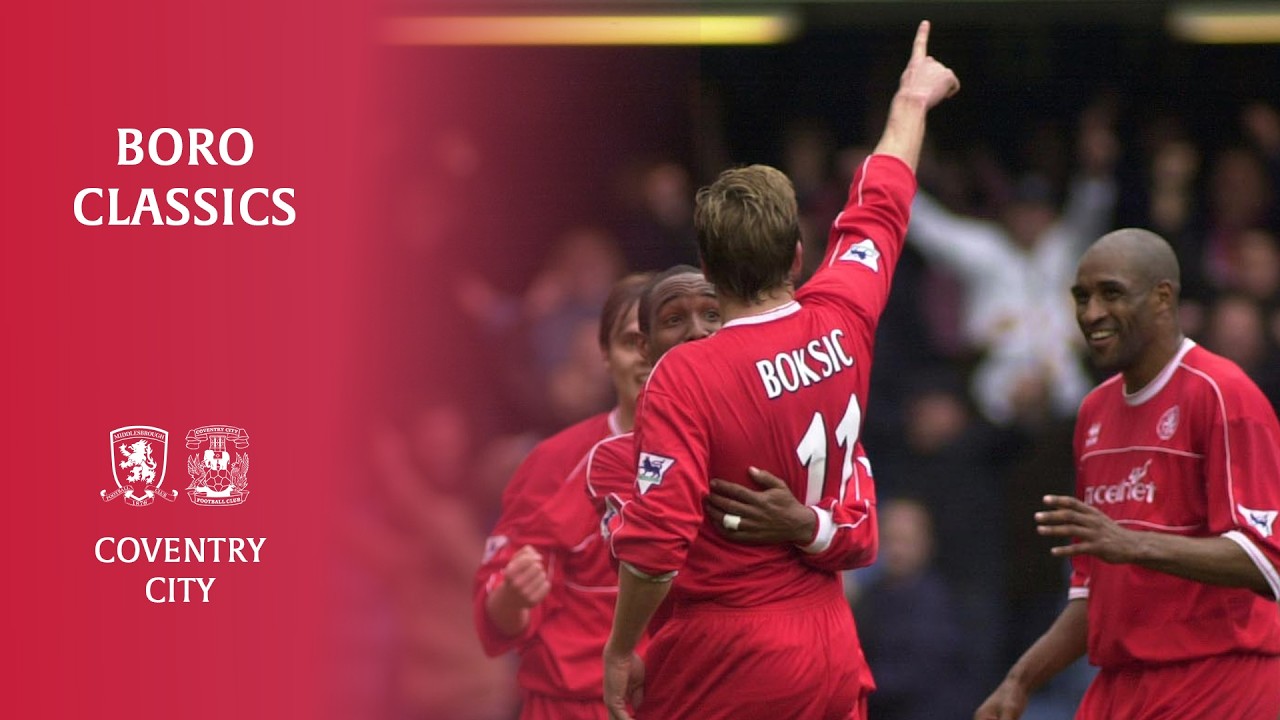 Boksic Debut Masterclass 🇭🇷 | Boro Classics | Coventry 1 Boro 3 | 2000