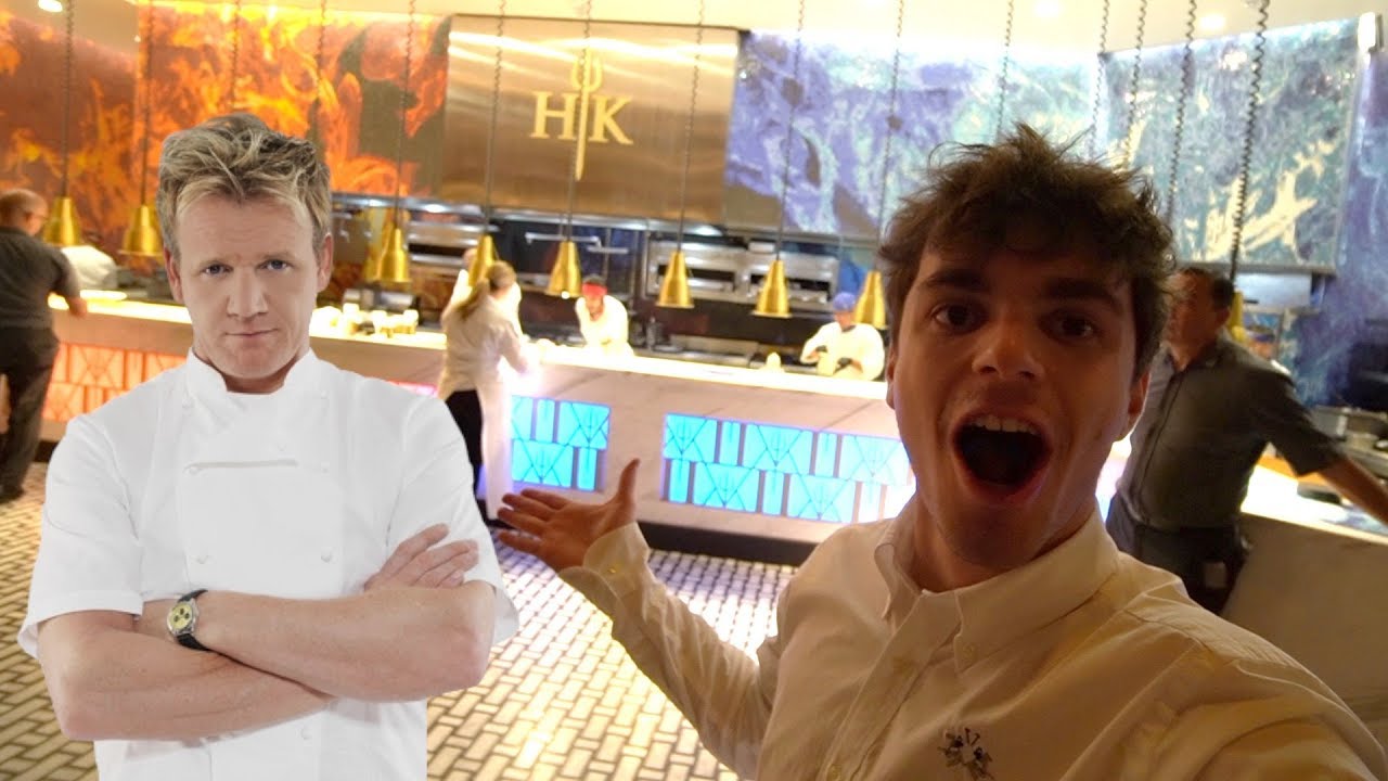 A CENA DA GORDON RAMSAY (Hell's Kitchen a Las Vegas)