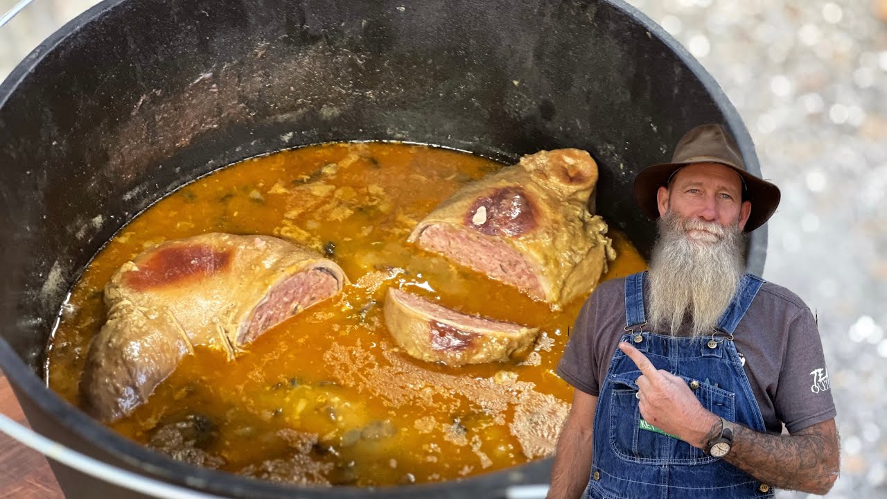 Давайте приготовим гога, то есть фаршированный свиной желудок 🐖🐖