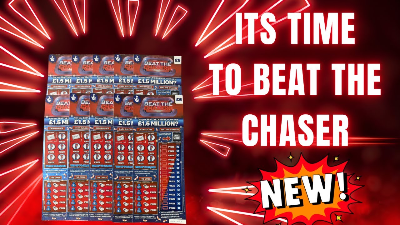 😬💷 Стираю НОВУЮ лотерейную скретч-карту Beat The Chaser за &pound;5! Удачный день?! 🍀