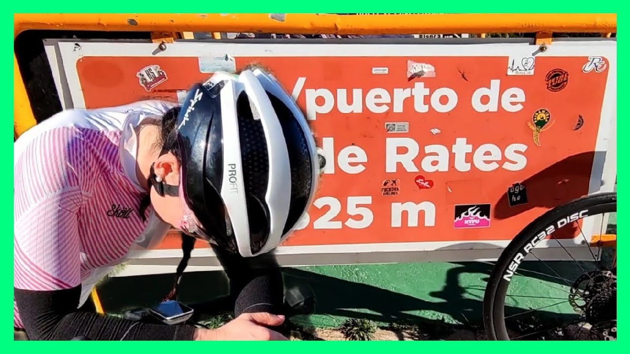 Intentando quitar el KOM a POGACAR 👑 en COLL DE RATES 🐭 - I 💗Costa Blanca