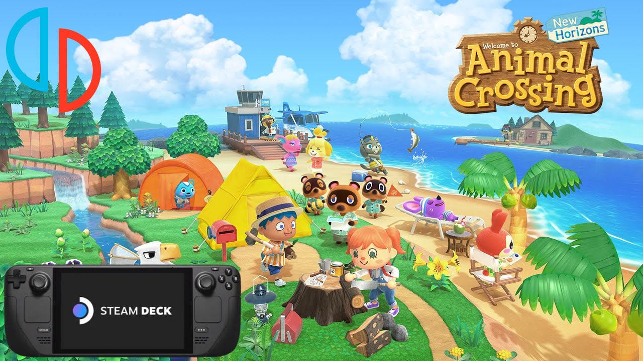 Animal Crossing: New Horizons Steam Deck Gameplay Yuzu