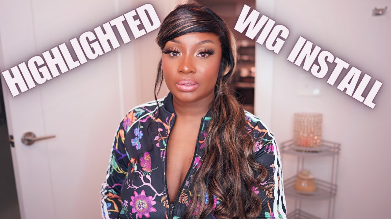 CHIC SIDE-DO with Highlighted Wig ft Tinashe Hair