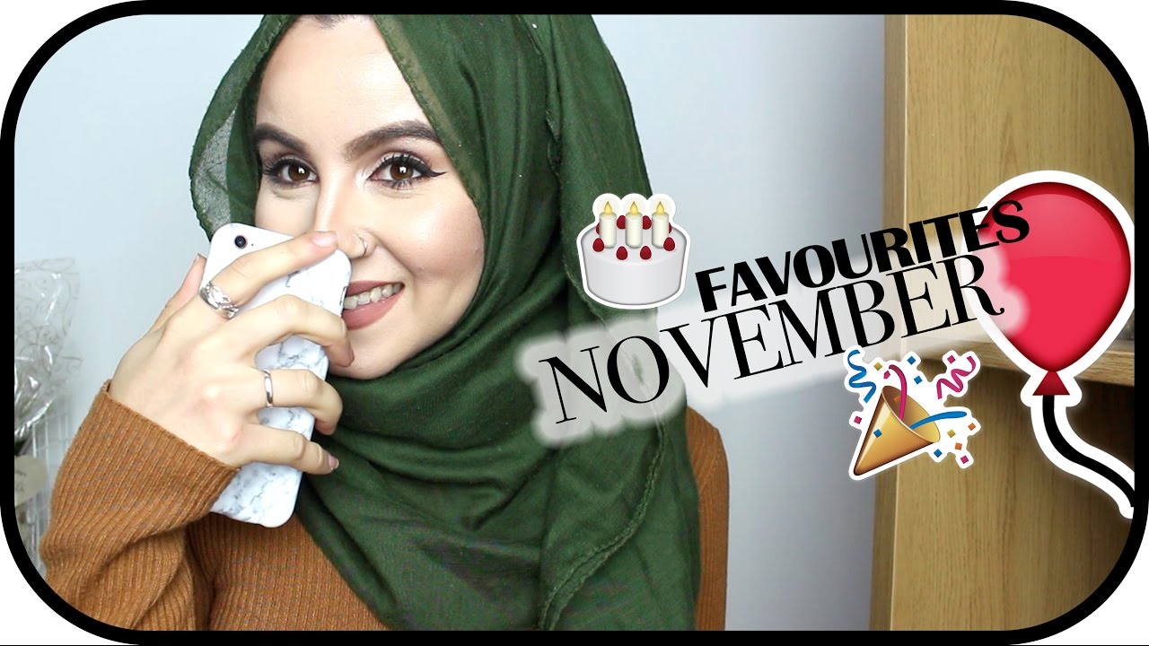 A VERY CHATTY NOVEMBER FAVOURITES! | Amina Chebbi