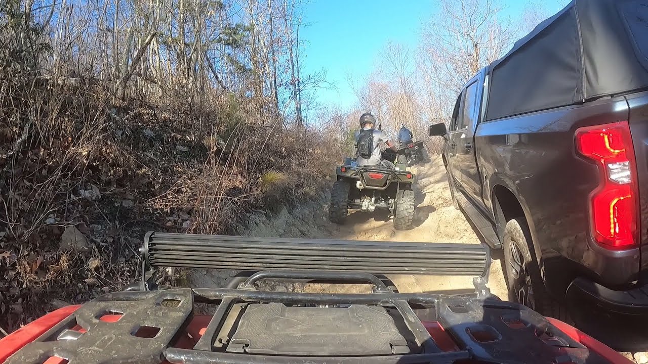 ATV Riding at Peters Mill Run - Honda Foreman 520 ATV GH010154 1