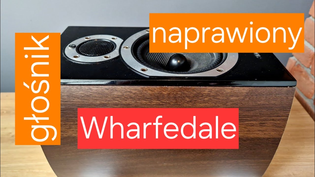 Wharfedale Diamond 10 - Problem głośnika basowego. Naprawa udana.