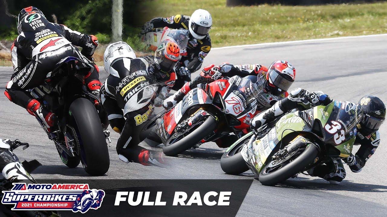 MotoAmerica HONOS Superbike Race 2 at Virginia 2021