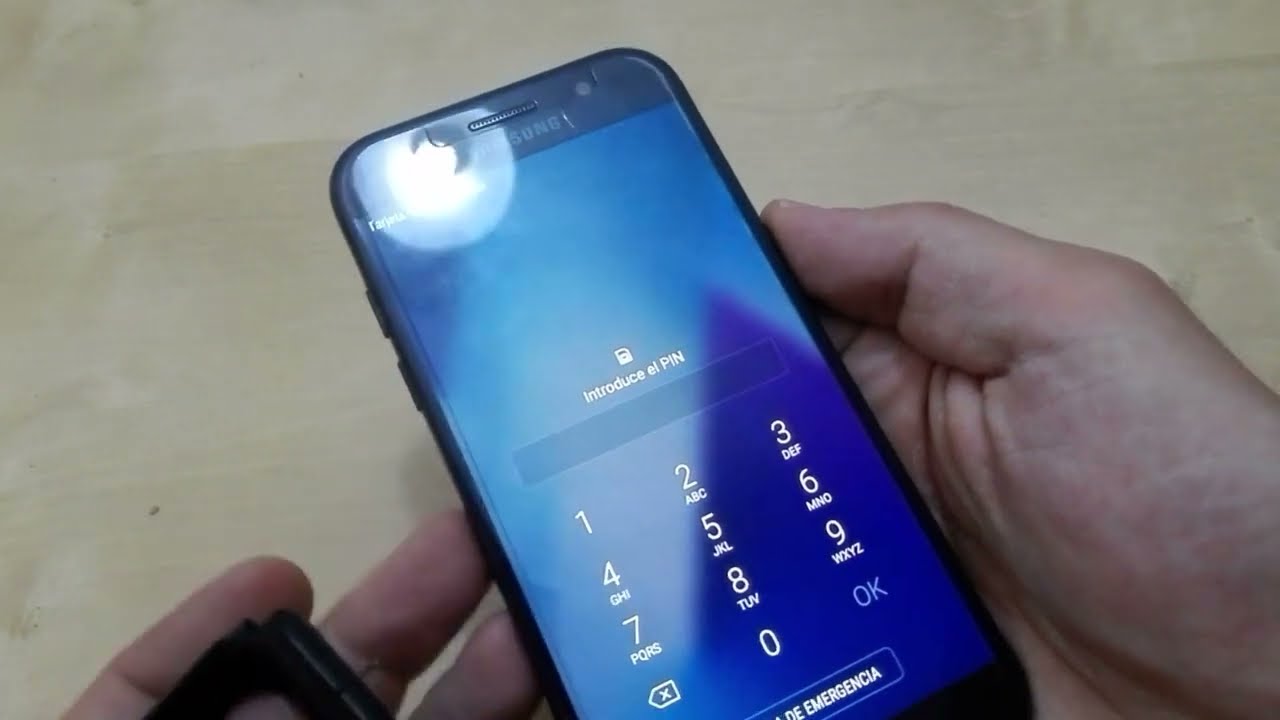 Quitar Cuenta Google en Samsung Galaxy A5 con Android 8