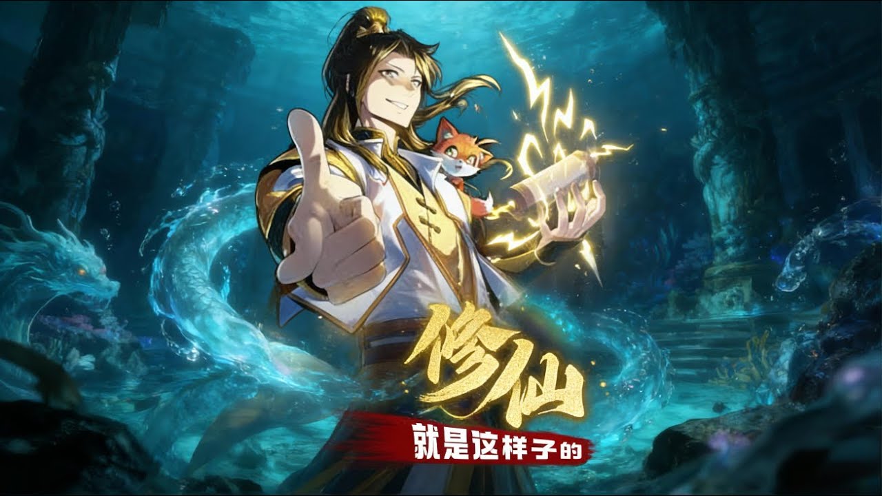 💥💥无拼接一口气🎣👊《修仙就是这样子的 第一季》1080P HD FULL #修仙 #漫剧 #国漫 #一口气