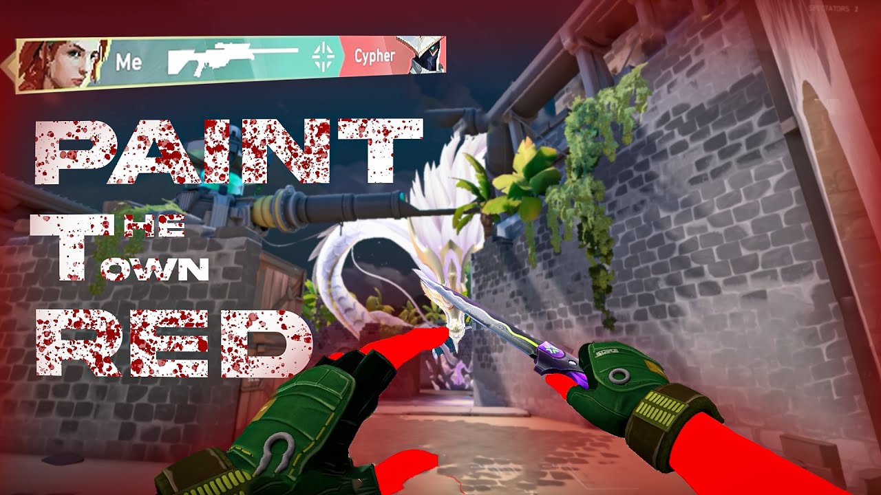 Paint The Town Red  (Valorant Montage)