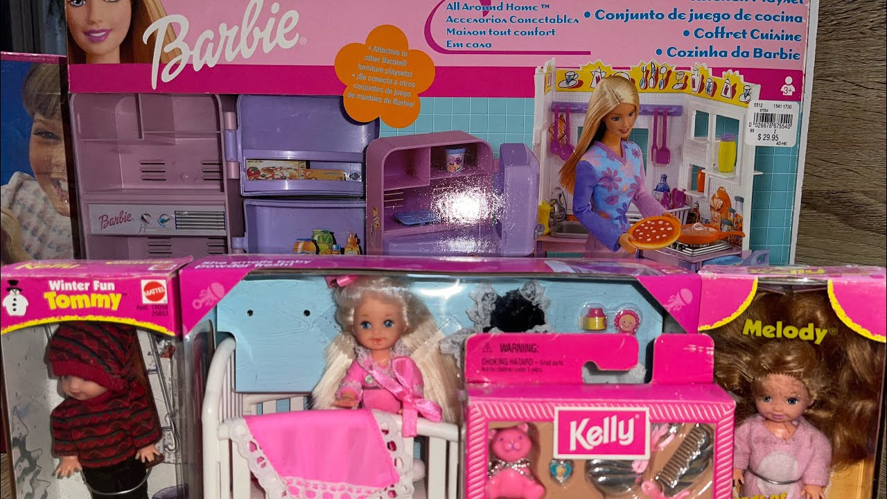 💖 Huge Vintage Barbie and Kelly eBay Haul! Chit Chat, Playsets, Kelly and Tommy Dolls!💖