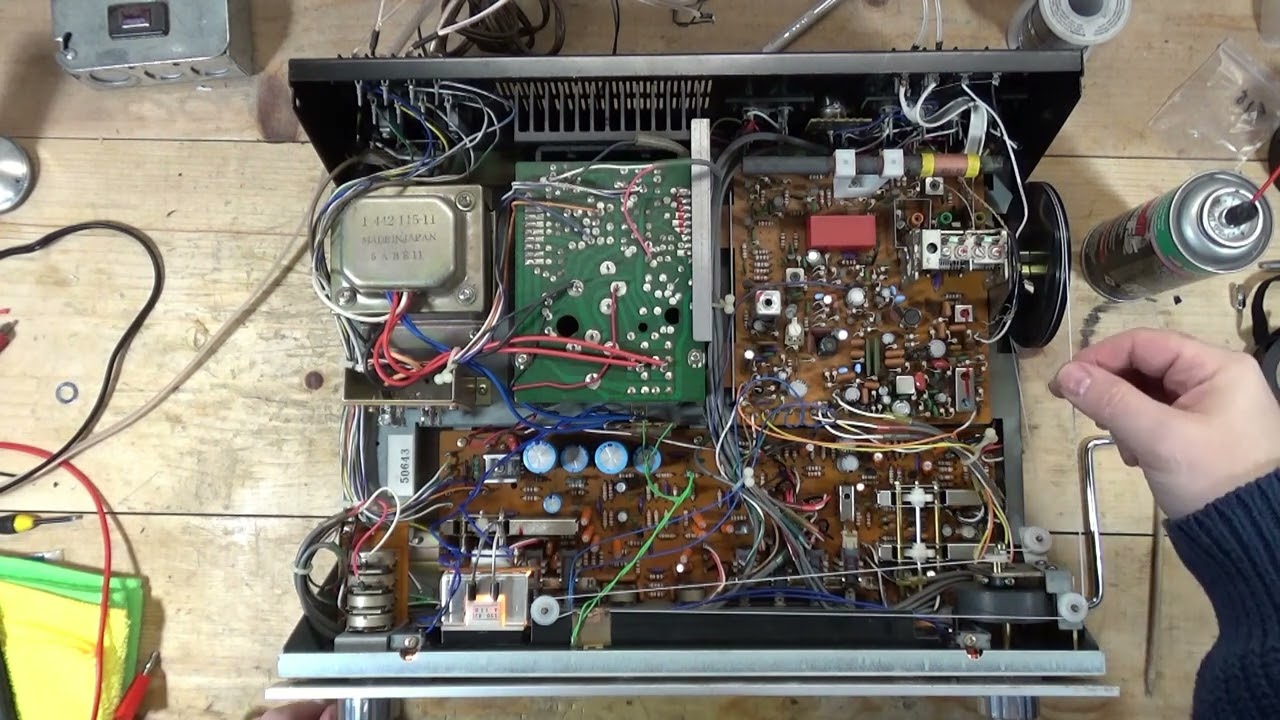 Sony STR 7035 Stereo Receiver Repair Part 1 - Evaluating the Receiver