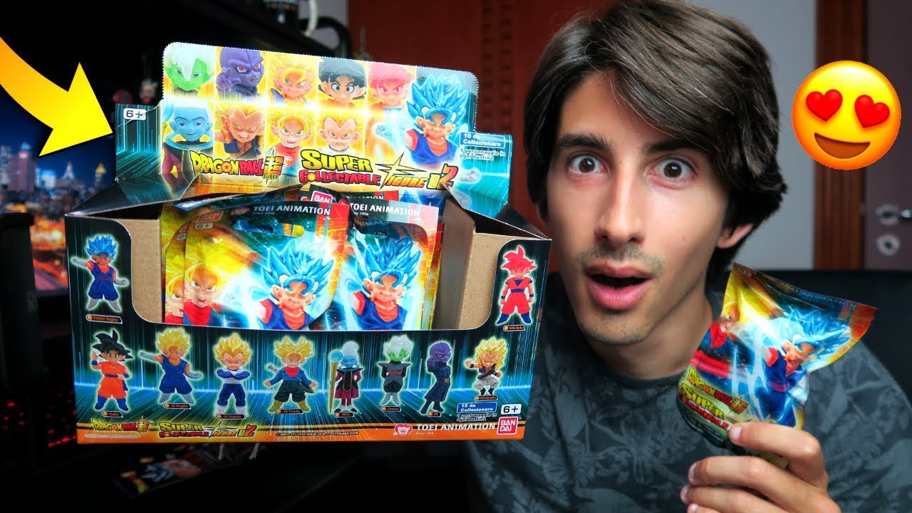 APRO le NUOVE BUSTINE dei GUERRIERI di DB SUPER! 😍 Spacchettamento Personaggi 3D 2019