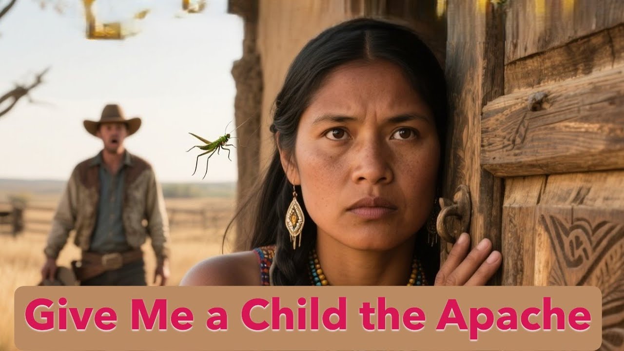 Give Me a Child the Apache Woman Whispered — A Knock That Changed a Lone Cowboy’s Fate