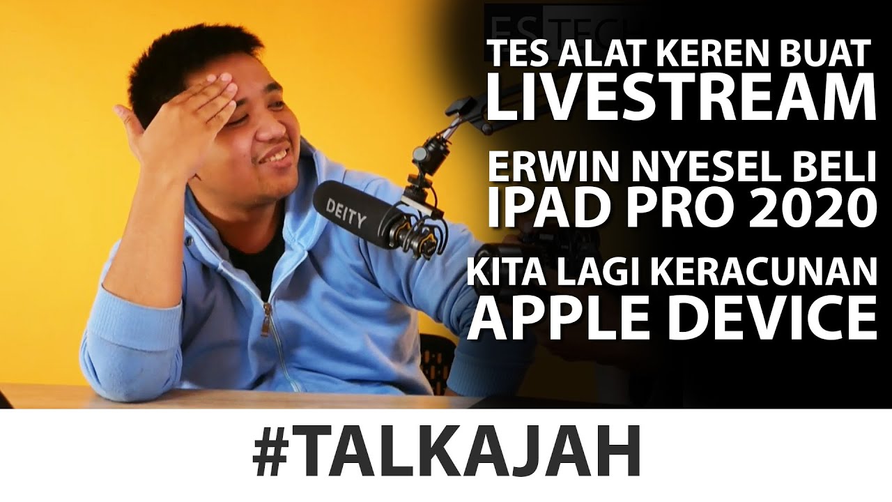 Nyesel Beli Ipad Pro 2020, Alat Livestream Gampang.... Ft. Aldi #TalkAjah