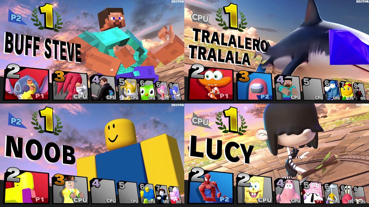 Which character will be the strongest? - Part 5 | Super Smash