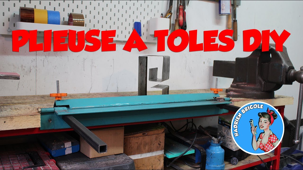 Fabriquer une plieuse à tôle avec de la récupe !