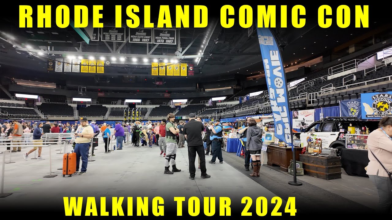 Rhode Island Comic Con 2024 Walking Tour - Full Walkthrough  4K RICC 2024
