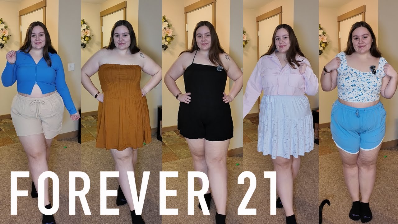 Forever 21 Plus Size Try On Haul | Affordable Clearance Deals