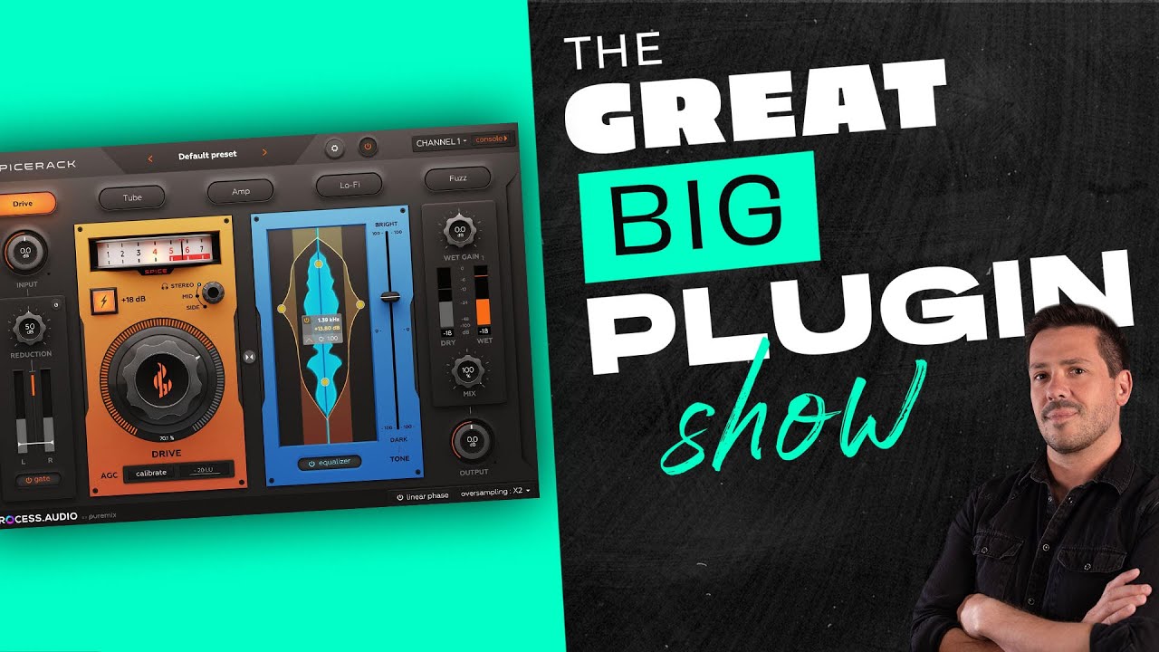 SPICERACK 🔥 Process.audio Last Distortion Plugin | The Great Big Plugin Show