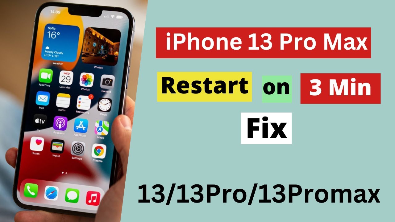 Исправлена ​​ошибка, из-за которой iPhone 13/13Pro/13Pro Max перезагружался через 2–3 минуты.