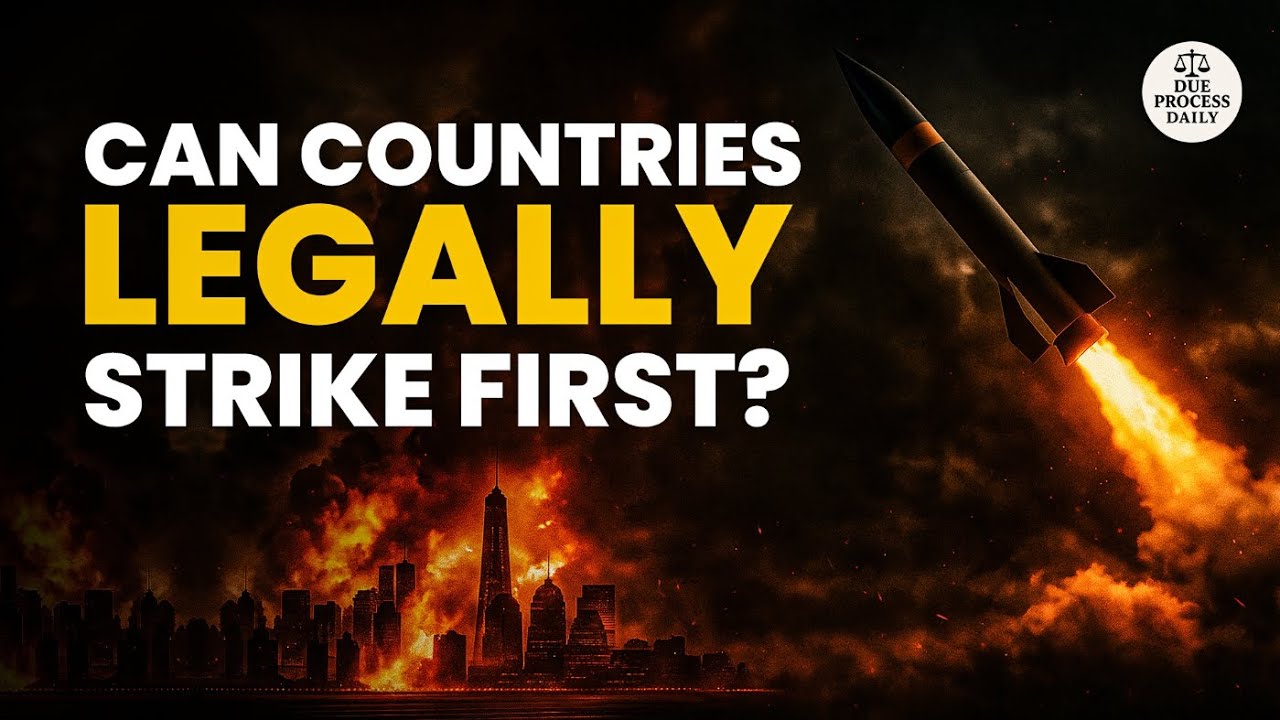 Preemptive Strikes: When Can a Country Legally Strike First?