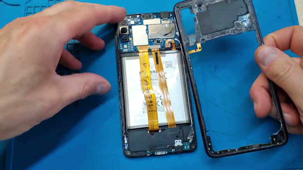 Samsung Galaxy A7 Screen Replacement With Frame