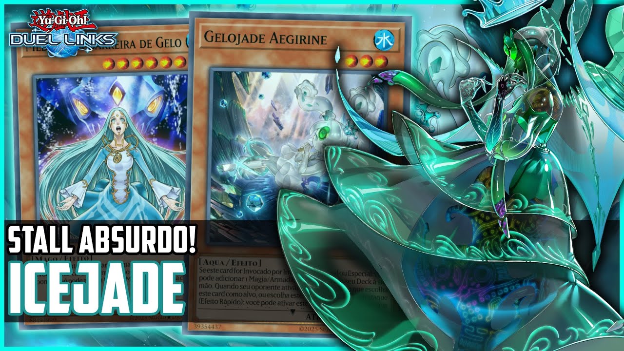 ICEJADE NÃO DEIXA O OPONENTE JOGAR! [DUEL LINKS]