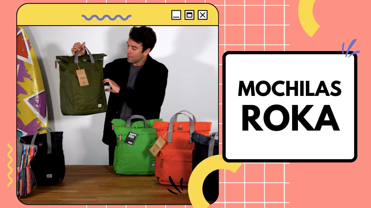 Mochilas Roka London Comparativa Canfield, Finchley, Candem y Bantry en los 3 tamaños