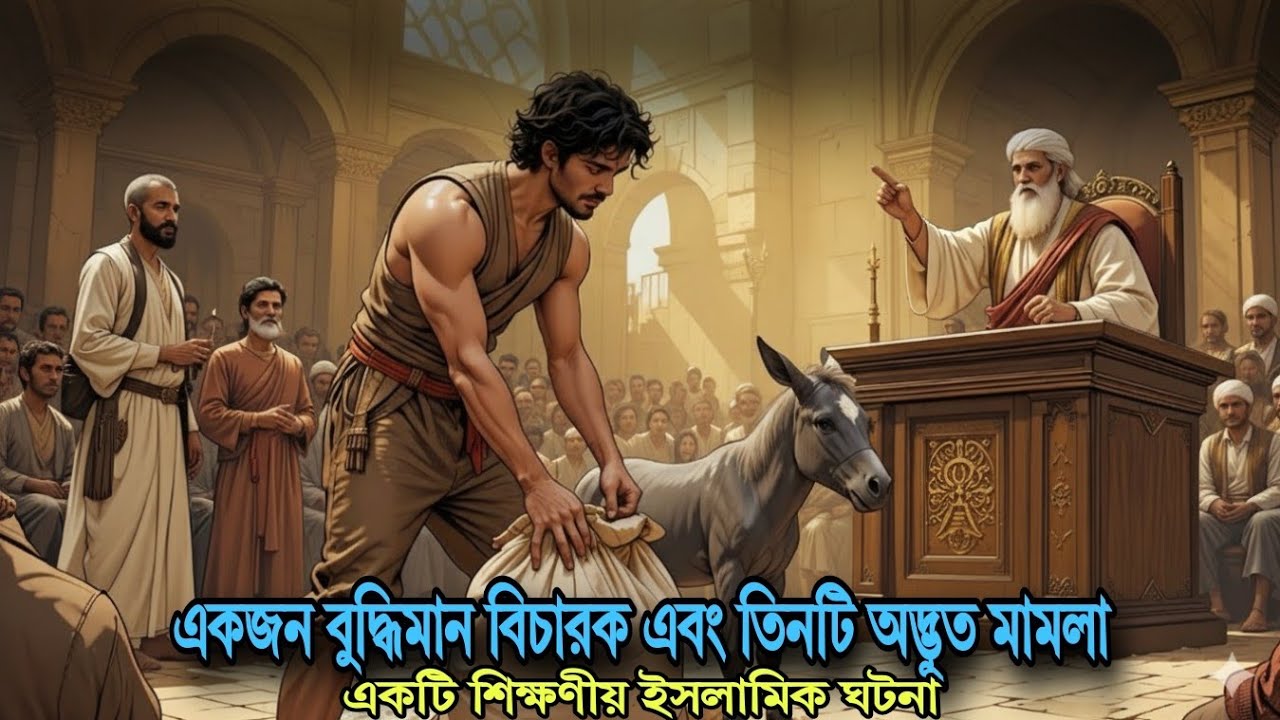 একজন সৎ ও বুদ্ধিমান বিচারকের তিনটি অদ্ভুত বিচারের রায় যা শুনে সবাই অবাক হয়েছে || একটি শিক্ষণীয় গল্প