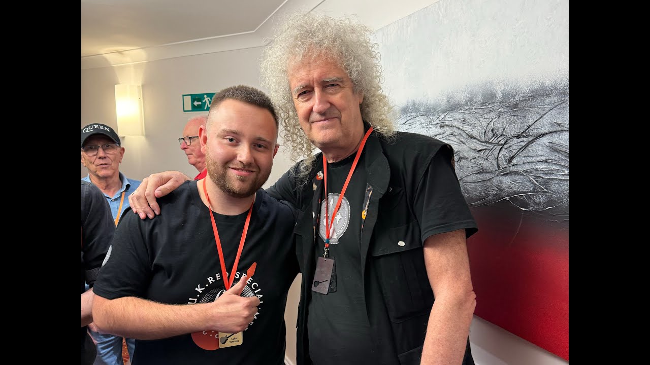Brian May's Surprise Guest Appearance & Performance at The Red Special Guitar UK Meet-up 05/10/2024