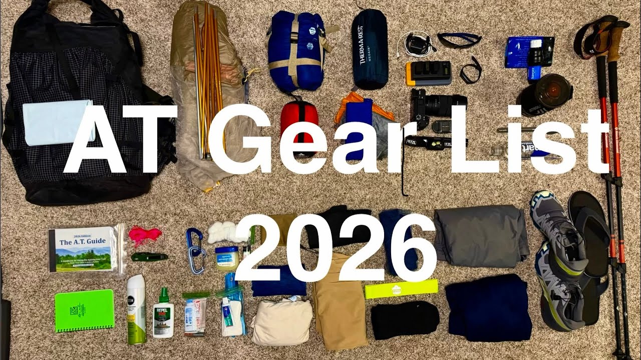Pre-Hike Appalachian Trail Gear List 2026