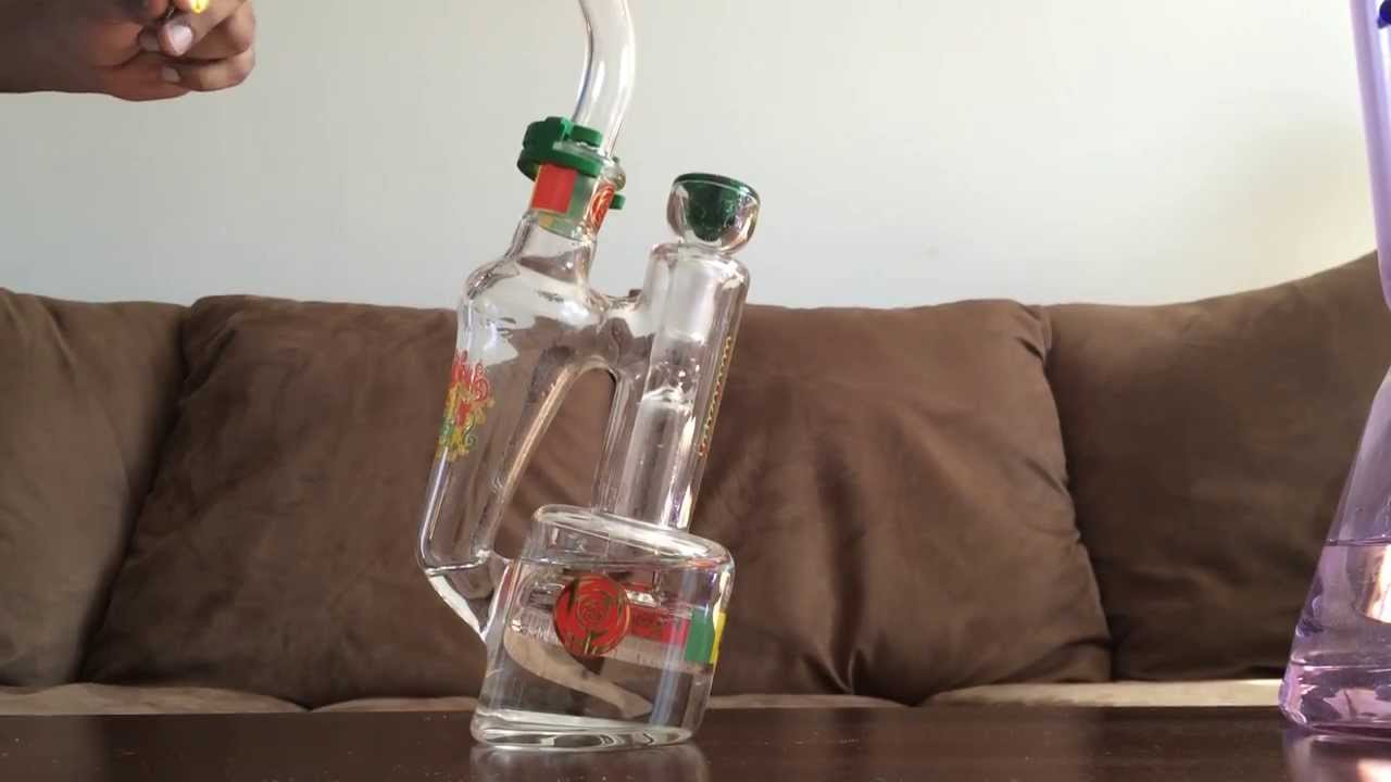 Illadelph Recycler 2014 Bubbler Waterpipe Milk Rip HD
