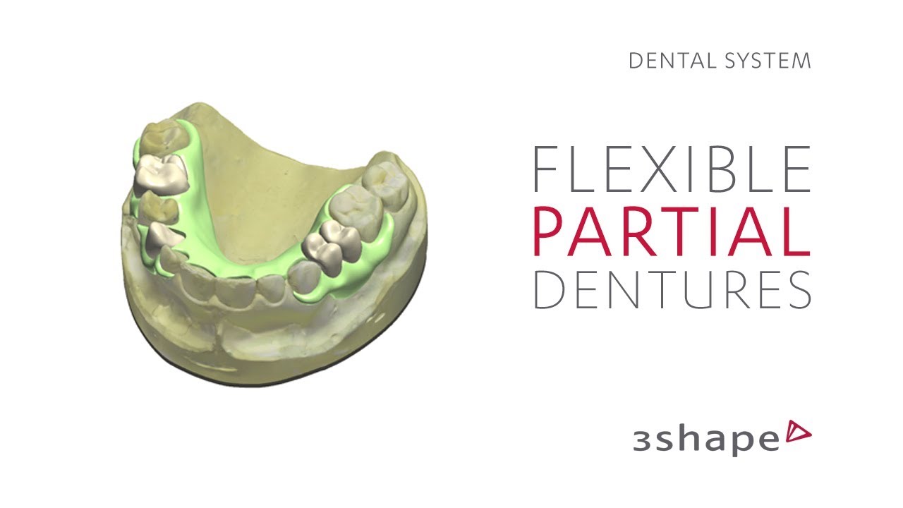 3Shape Dental System - How to design flexible partial dentures