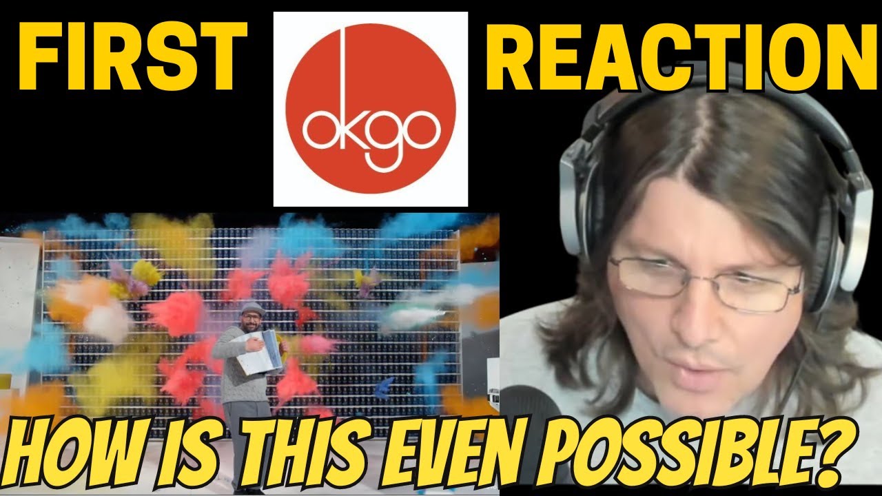 OK GO VIDEO FIRST TIME REACTION Here it Goes Again/ Needing/Getting/ I Won't Let You Down/ Obsession
