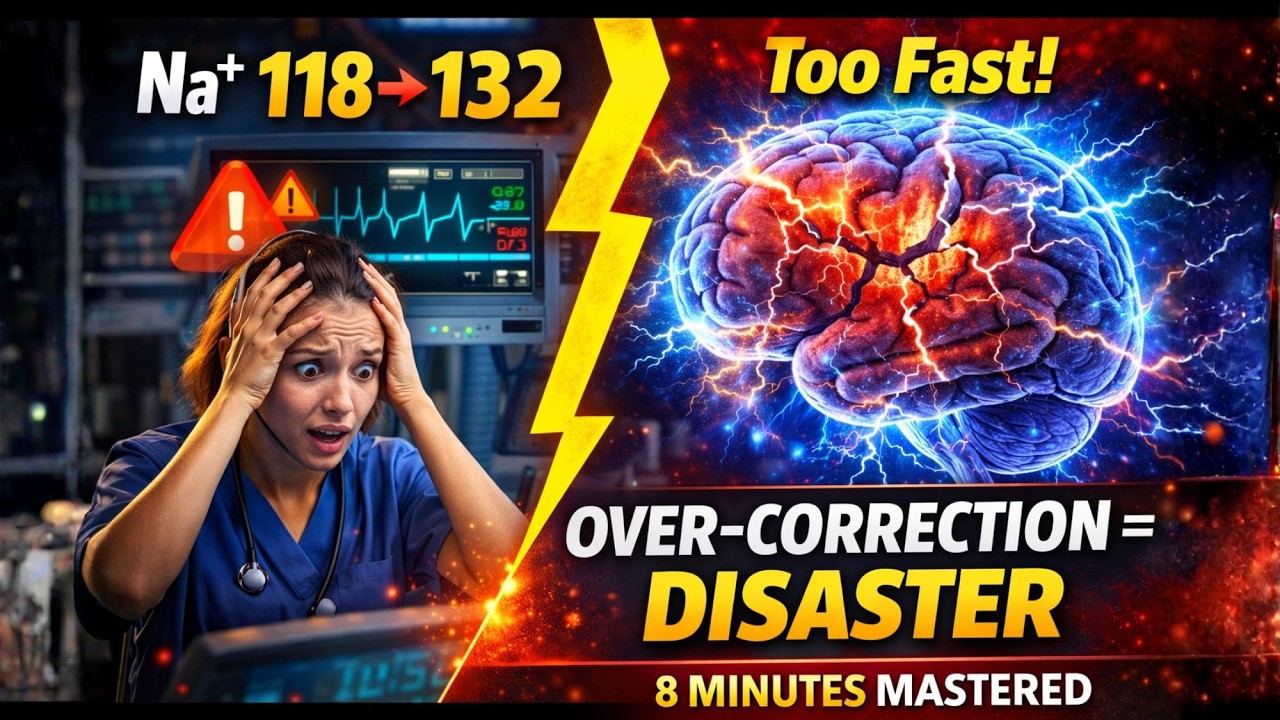 50 Hyponatremia Made Simple in 8 Minutes | Fluid & Electrolytes #2026 #education #study #explore