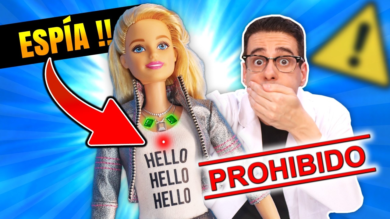 LA BARBIE ESPÍA PROHIBIDA EN ALEMANIA: Hello Barbie 🇩🇪