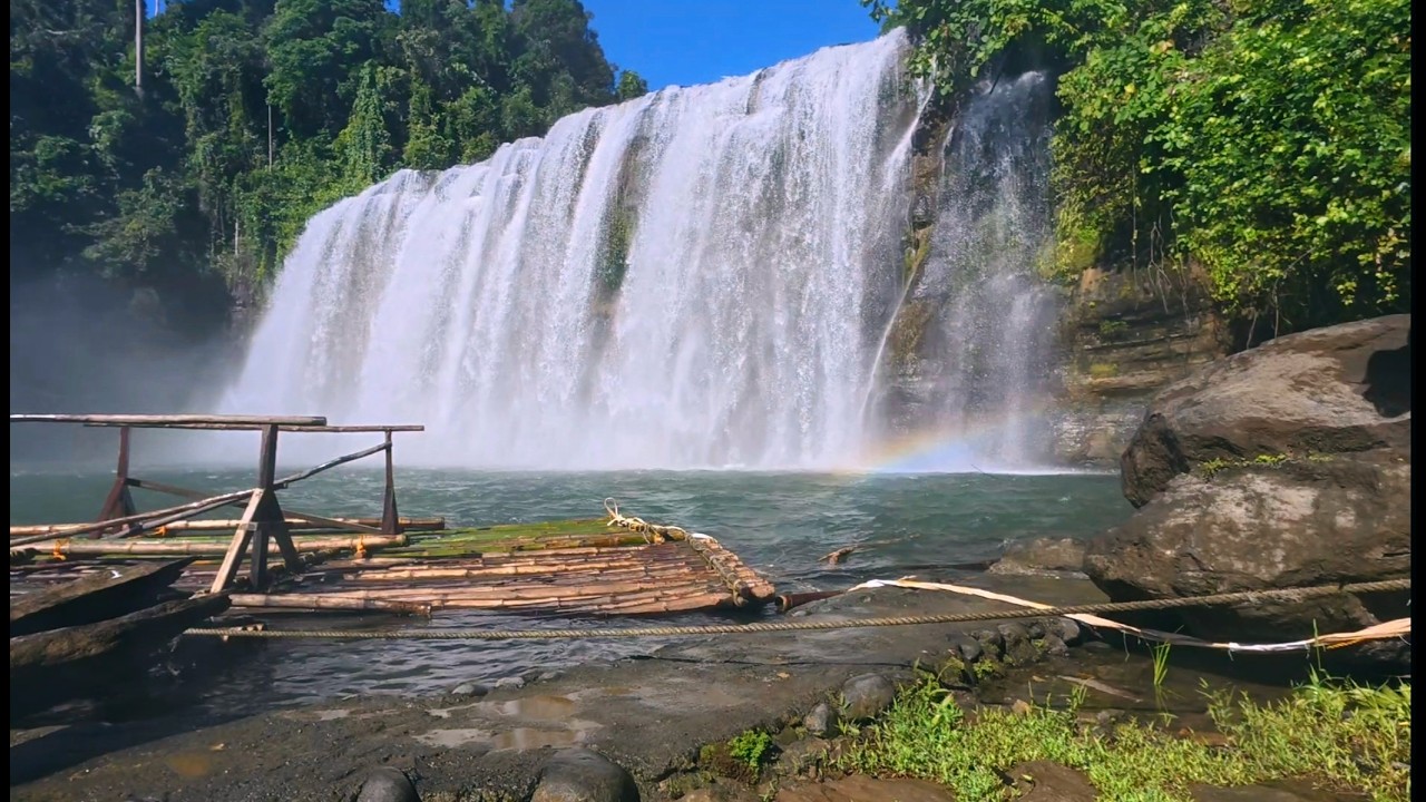 Deep Sleep Waterfall Sounds | Calming Water White Noise for Stress Relief
