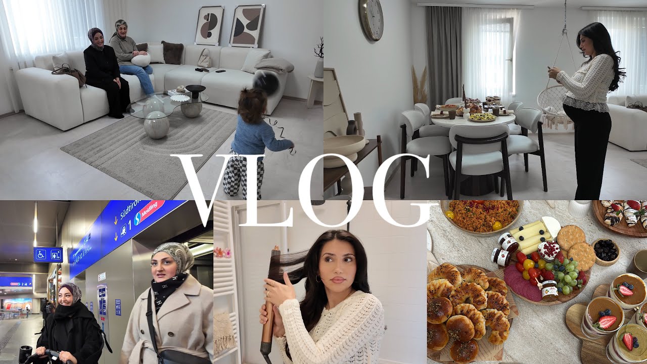 KOCAM BIKMIYOR RESMEN🤯BACILARLA MİSAFİRLİĞE GİTTİK😍SUNUMLU BRUNCH SOFRASI🥐HAZIRLANALIM🌼 GÜNLÜK VLOG