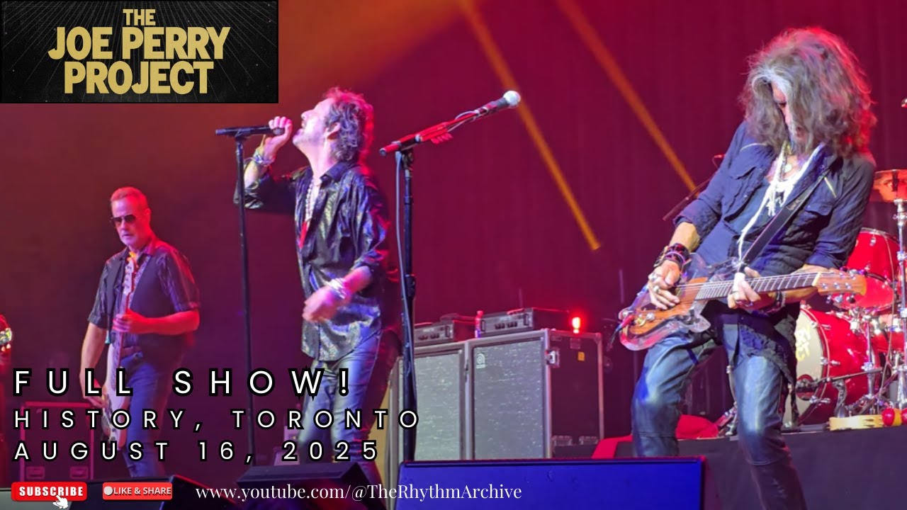 THE JOE PERRY PROJECT | All-Star Rock Show Live in 4K! | Full Set | History | Toronto | Aug 16, 2025