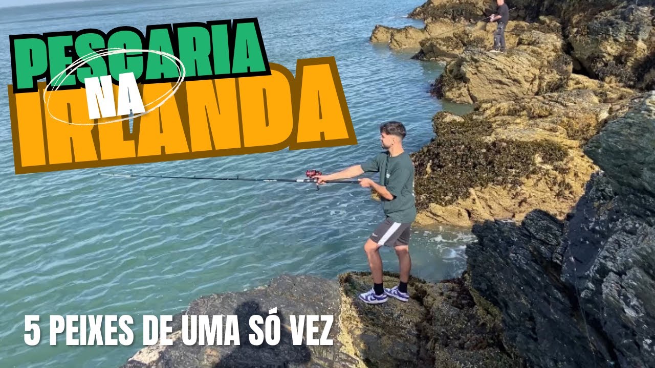 PESCARIA NAS COSTAS DA IRLANDA: E NÃO É QUE DEU PEIXE?