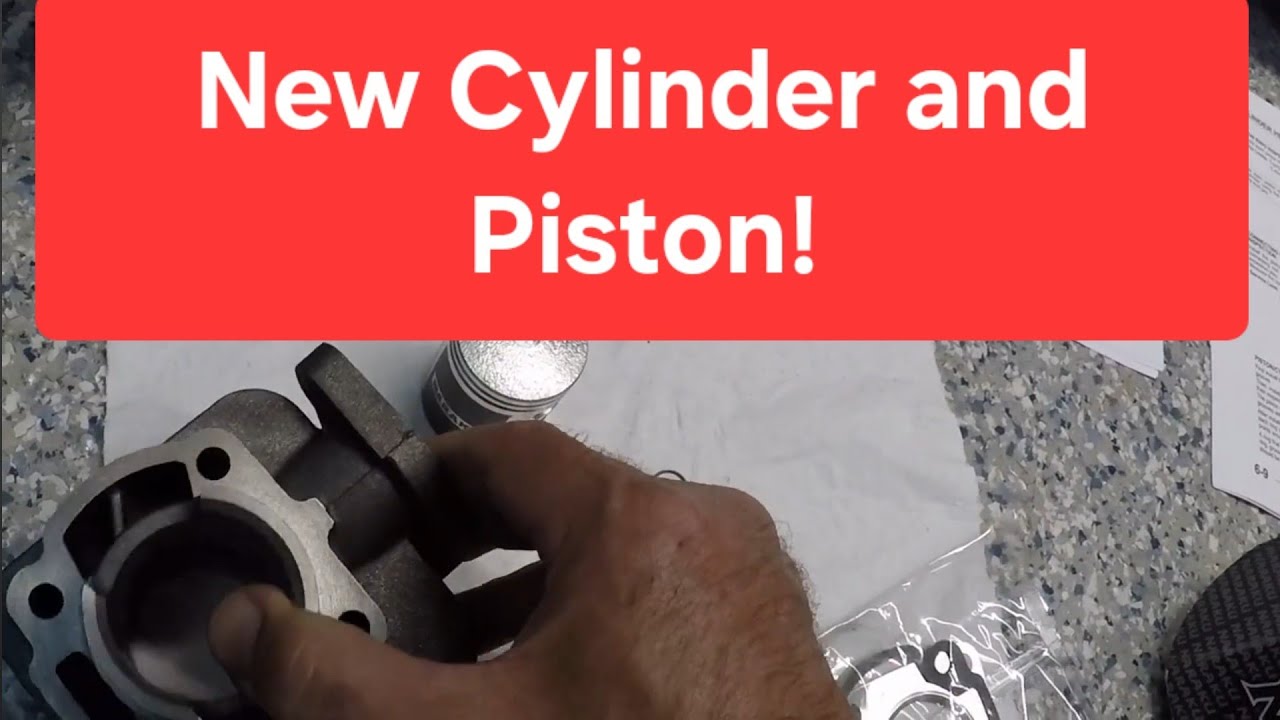 Kymco 50cc Cylinder Kit Install