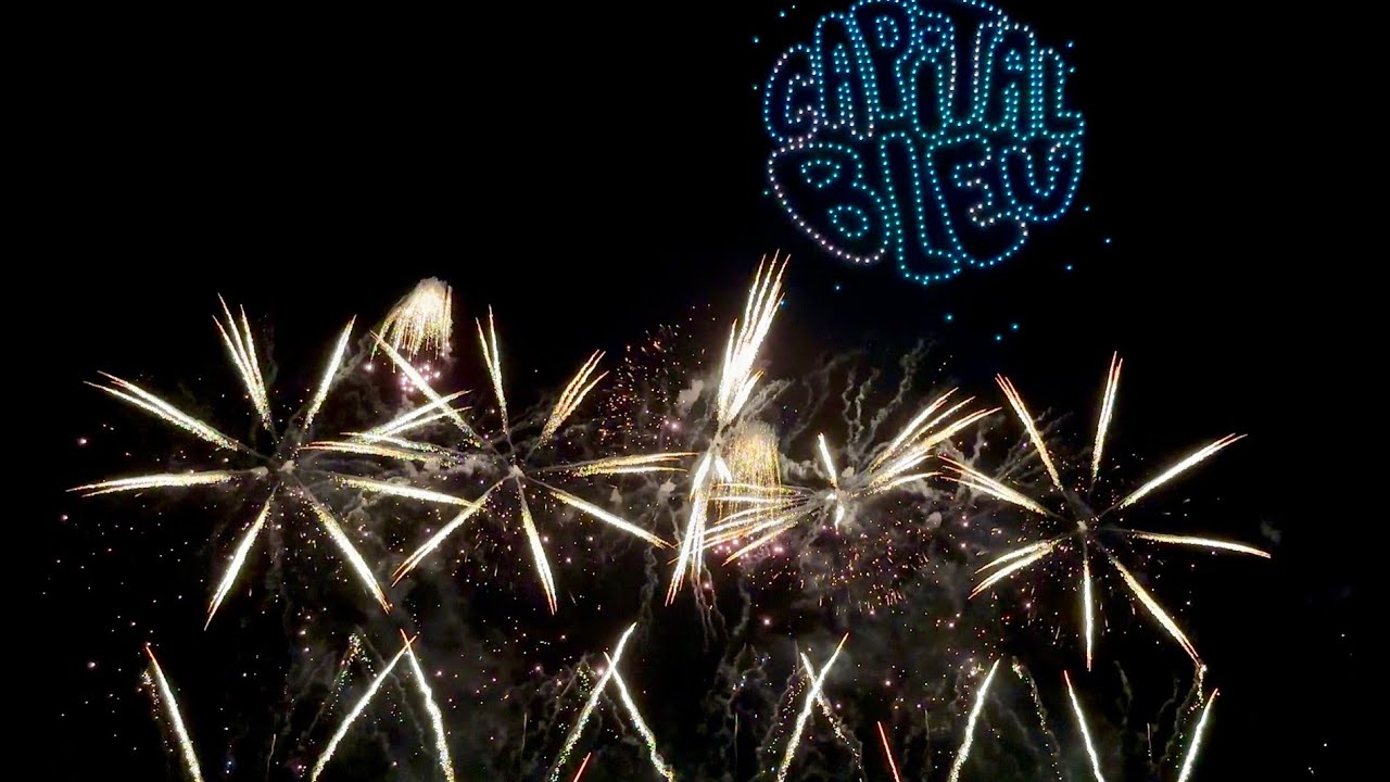 Feu d'artifice Capital Bleu à Port-Saint-Louis-du-Rhône le 30 août 2025