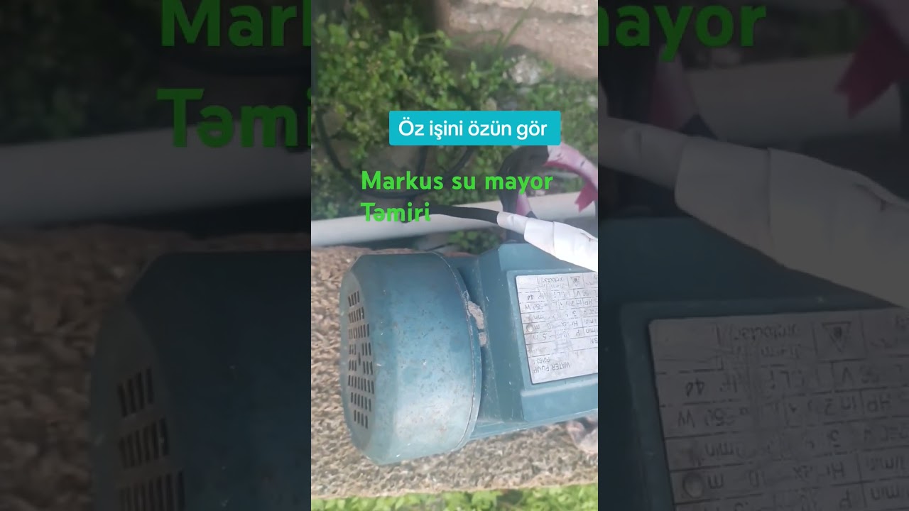 Markus su mator təmiri