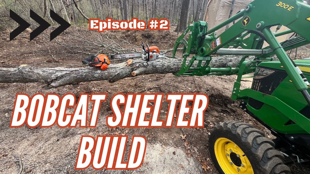 Bobcat E26 shelter build - part 2