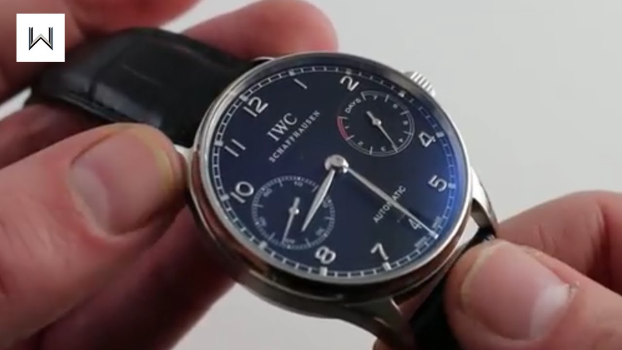 Обзор роскошных часов IWC Portuguese Automatic IW500109